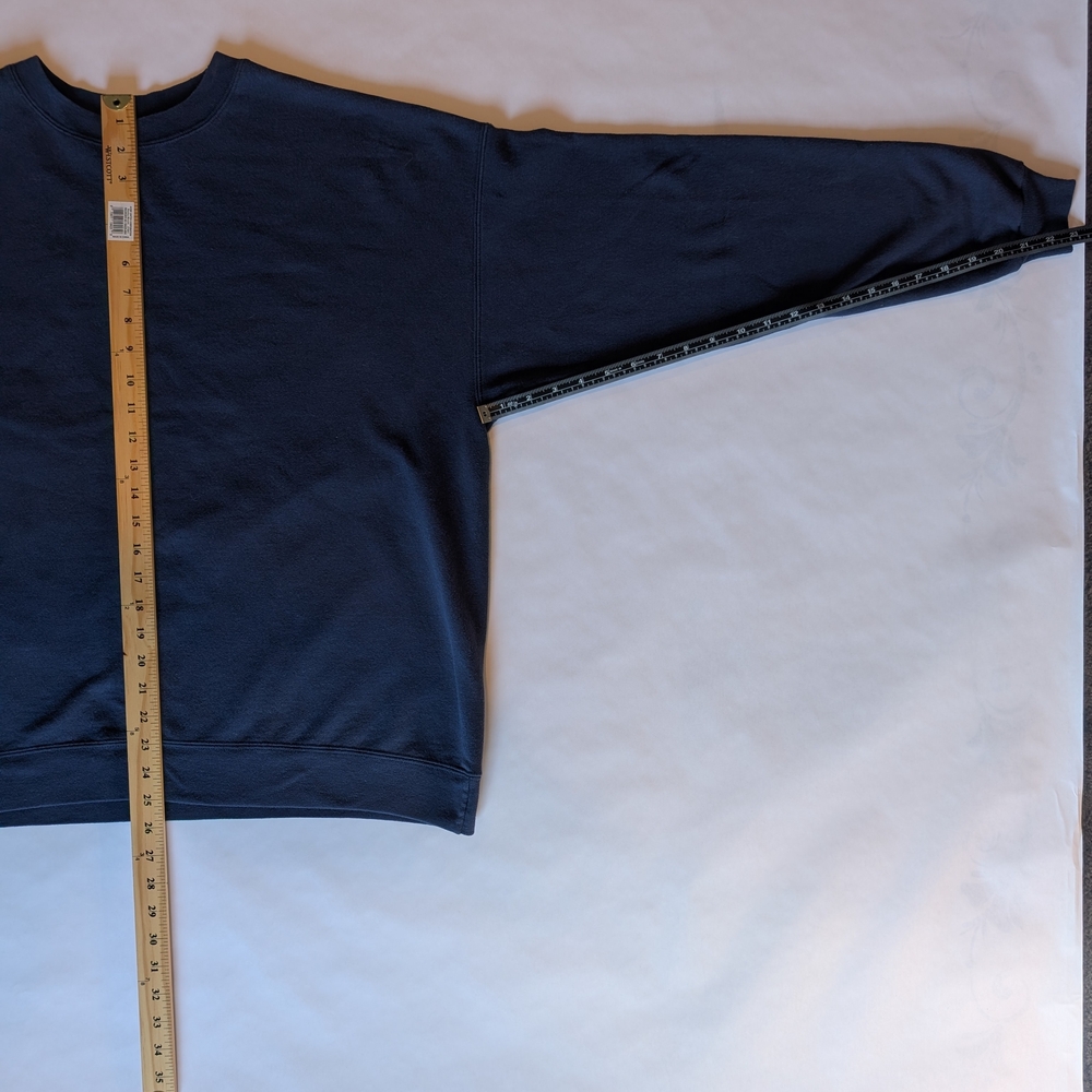 Hanes EcoSmart Dark Blue Sweatshirt